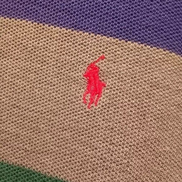 Vintage Polo By Ralph Lauren Men's Large 100% Cotton Turtleneck - Made In USA - Picture 2 of 8